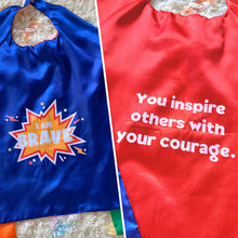 Load image into Gallery viewer, Affirmation Superpower Cape (Dual-sided)