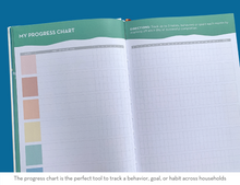 Load image into Gallery viewer, Home Sweet Homes Co-parenting Journal Progress Chart
